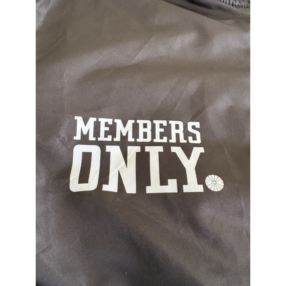 NWOT Jean Basquiat x Members Only Bomber Jacket Black Boone Mona Lisa (Large) - Picture 4 of 9